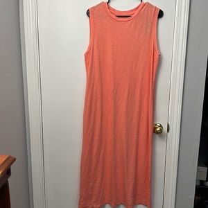 Peach maxi dress brand new!